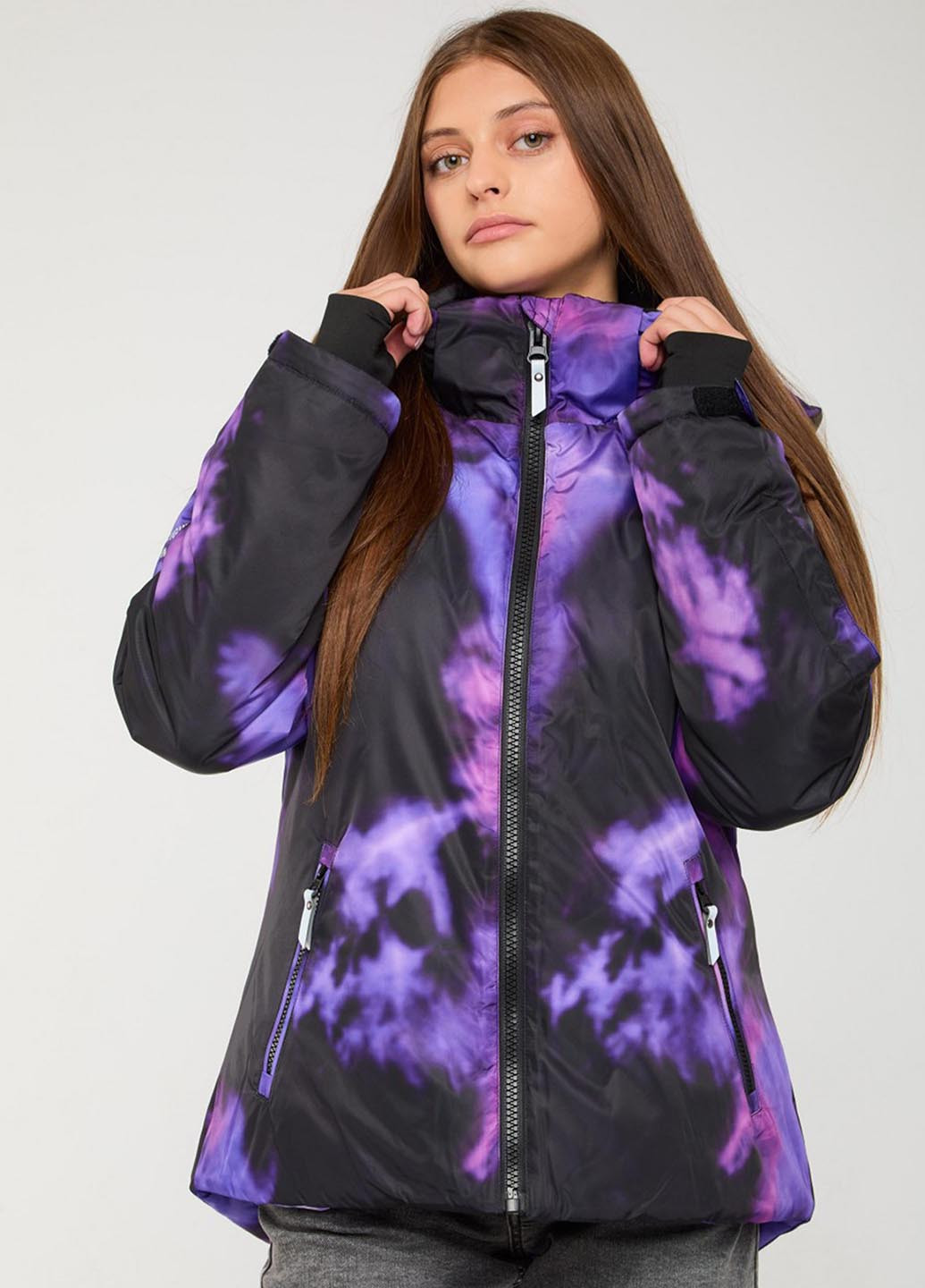 Черная зимняя куртка Reporter Young