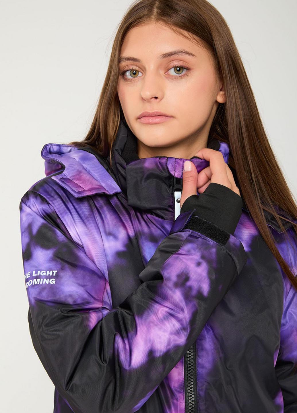 Черная зимняя куртка Reporter Young