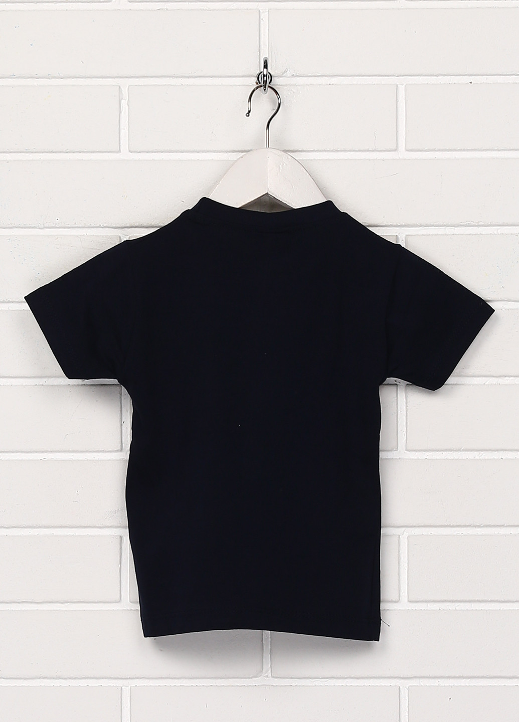 Темно-синяя летняя футболка с коротким рукавом Kbt
