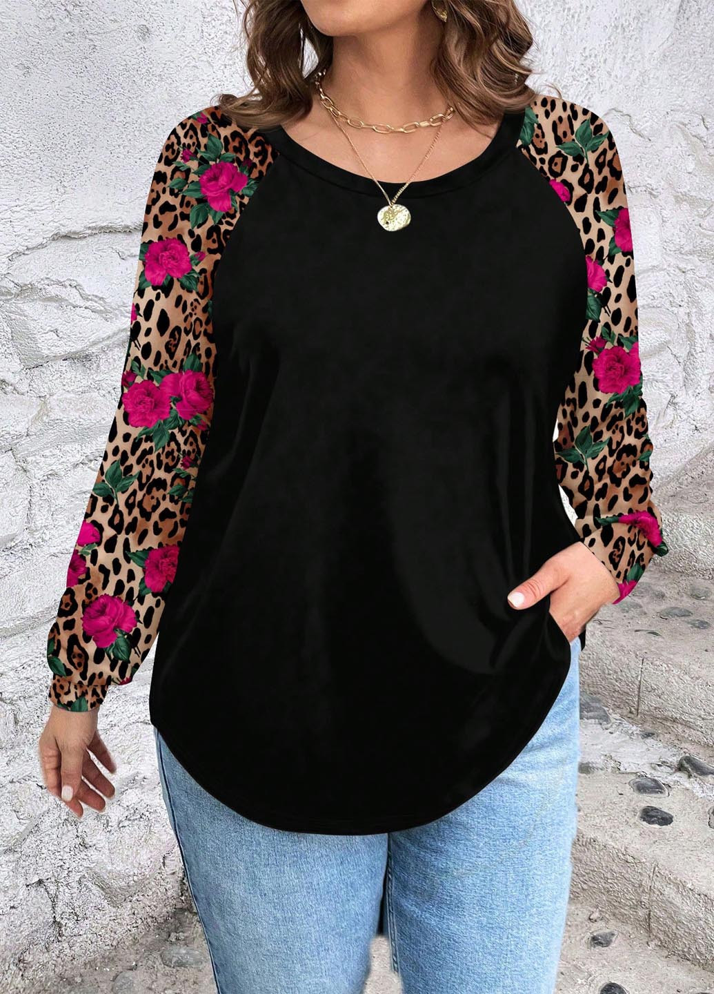 Лонгслив SHEIN (346914426)