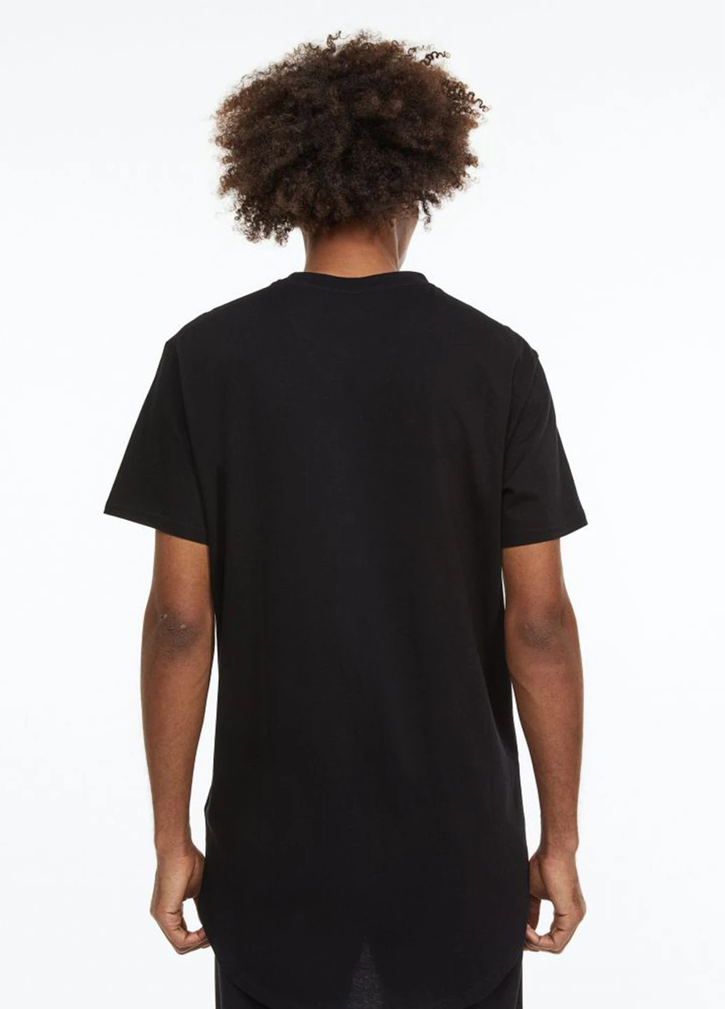 Чорна футболка H&M