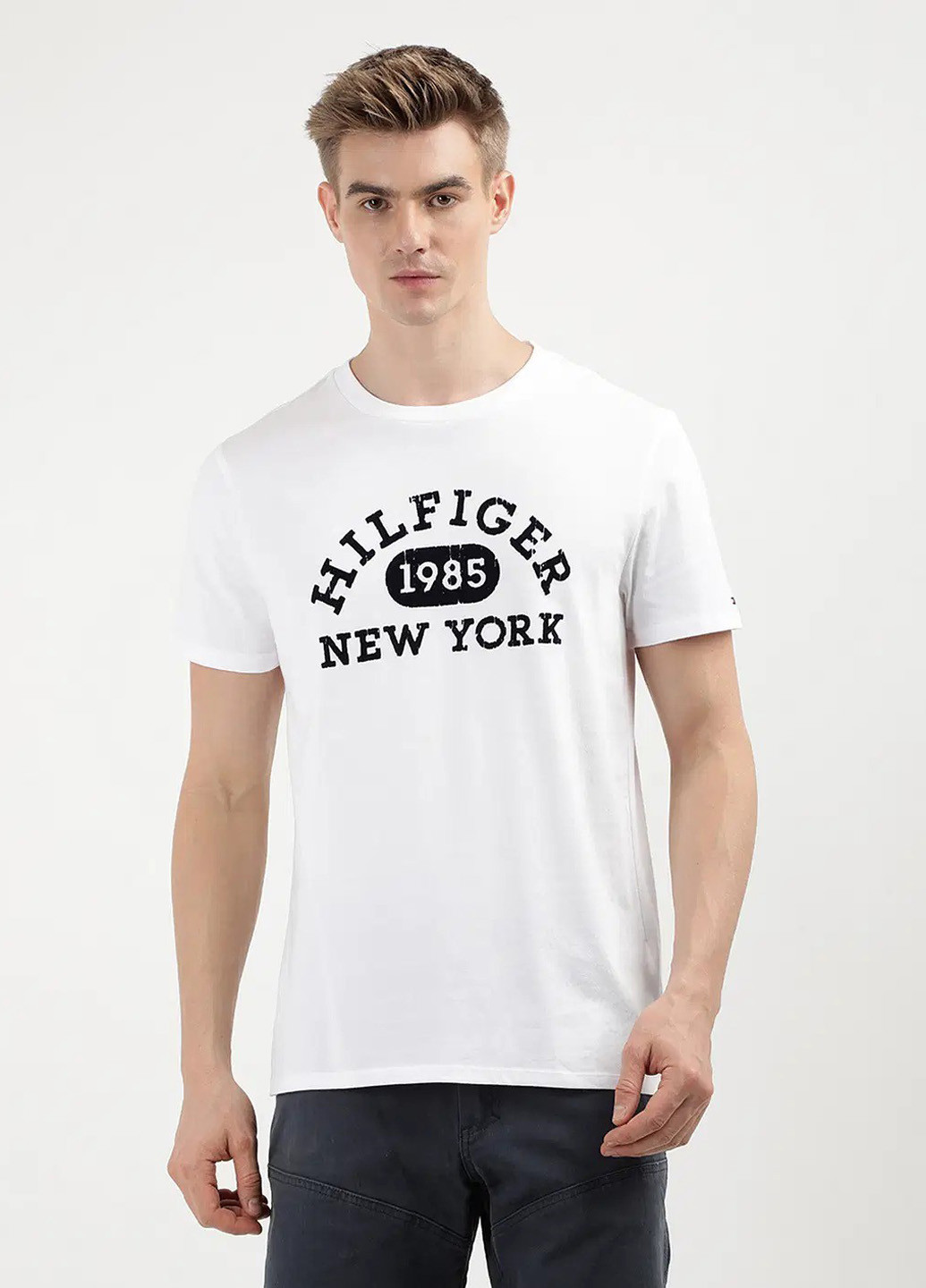 Біла футболка Tommy Hilfiger