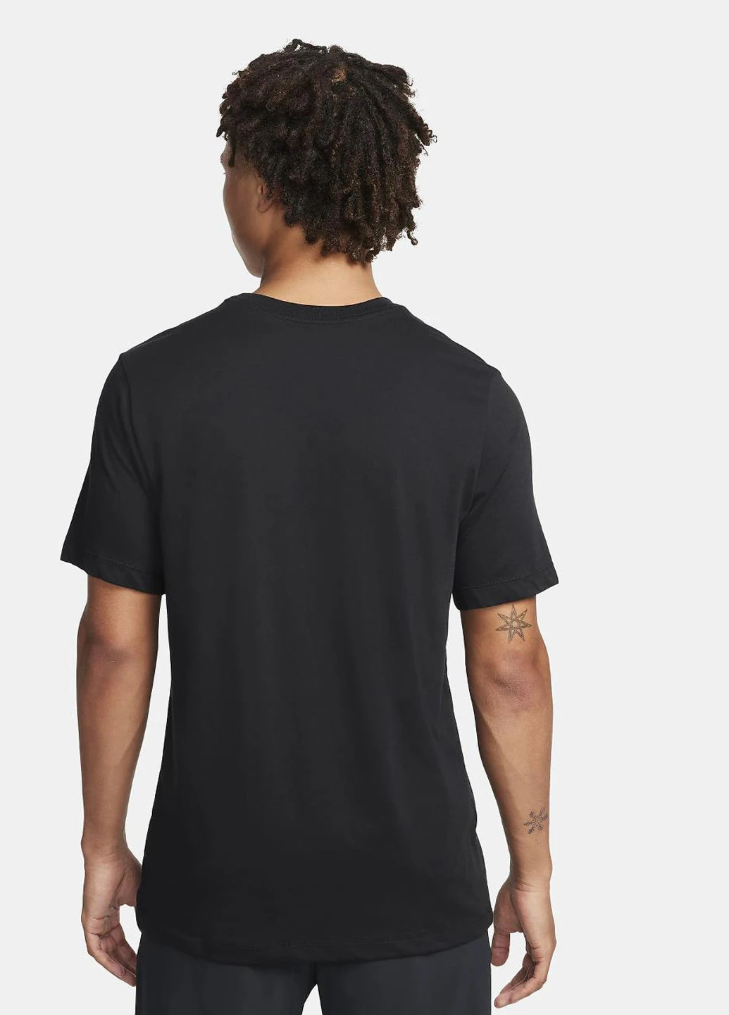 Чорна футболка fq3914-010 Nike Dri-FIT Men's Trail Running T-Shirt