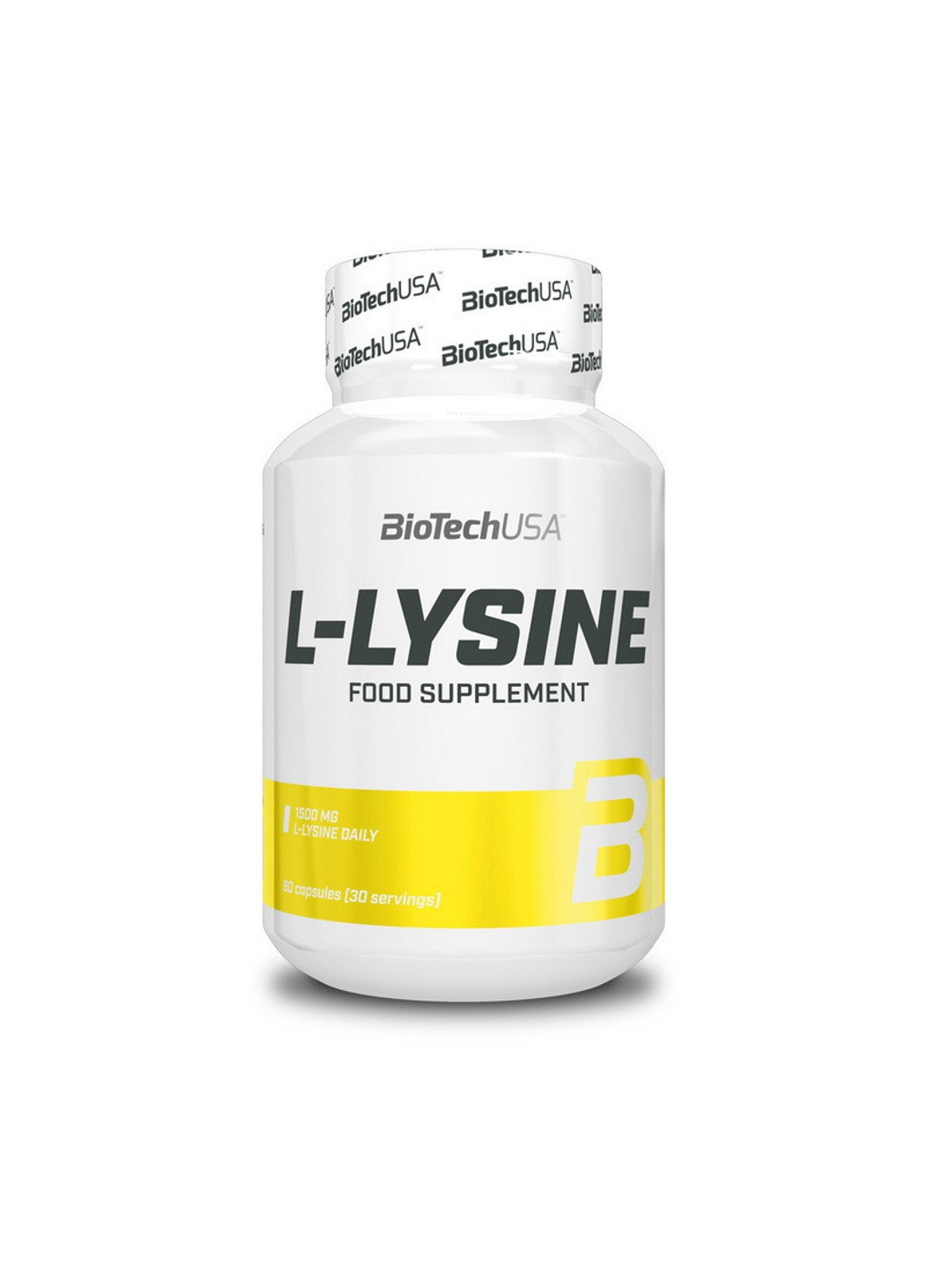 Лізин BioTech L-Lysine 1500 mg (90 капсул) біотеч Biotechusa (255363038)
