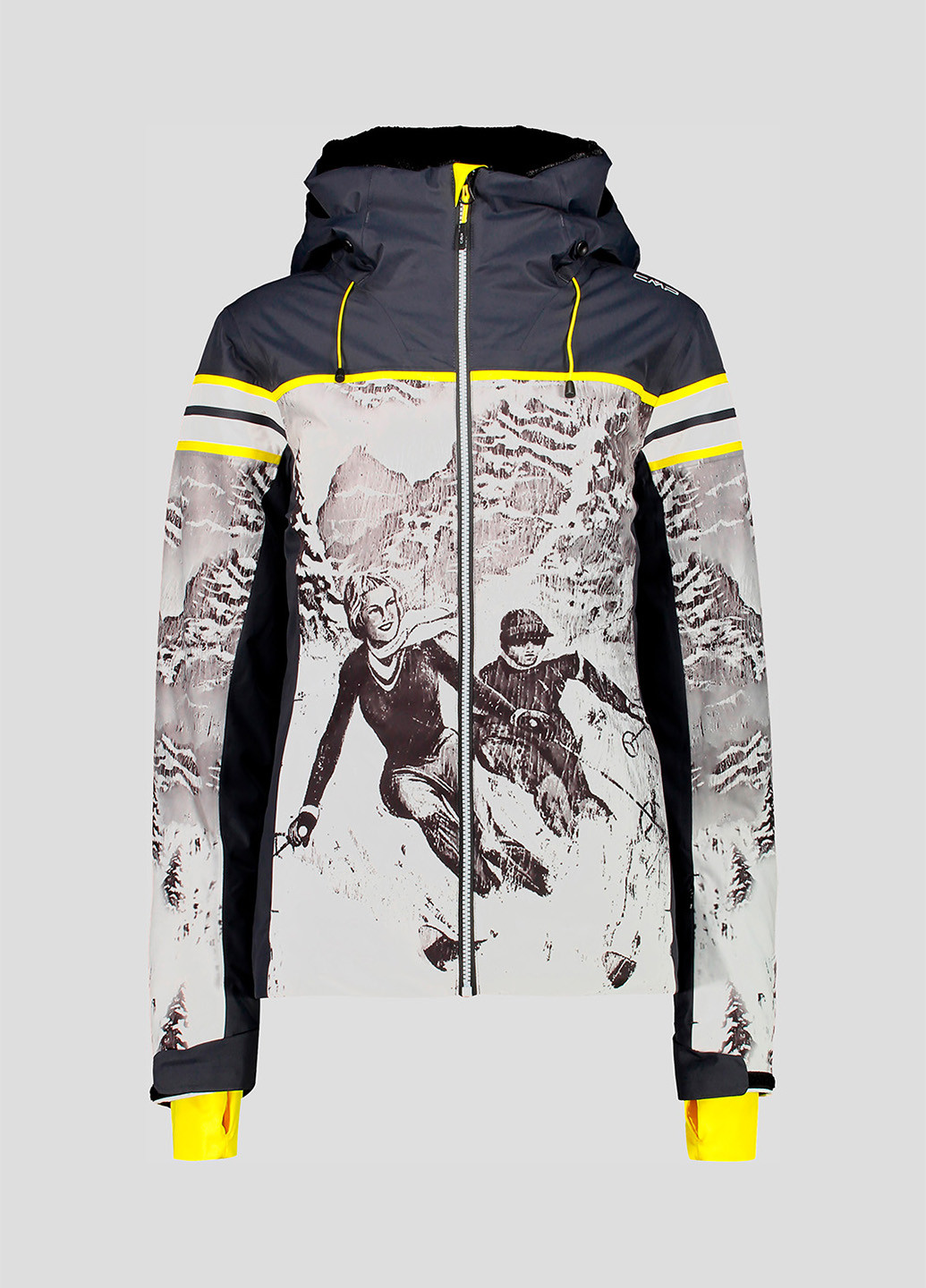 Лыжная куртка CMP woman jacket fix hood (263435762)