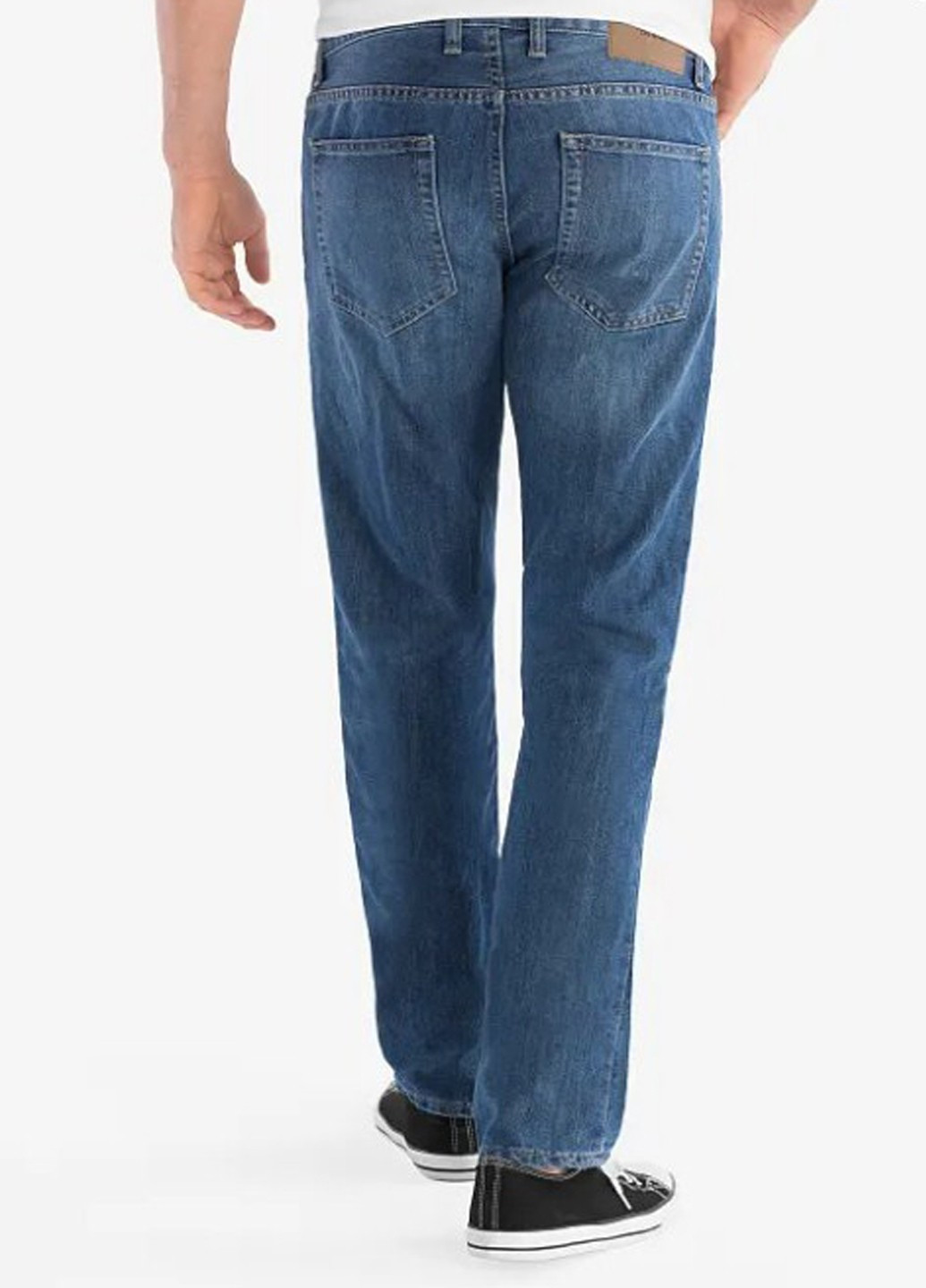 Синие демисезонные джинсы CA
