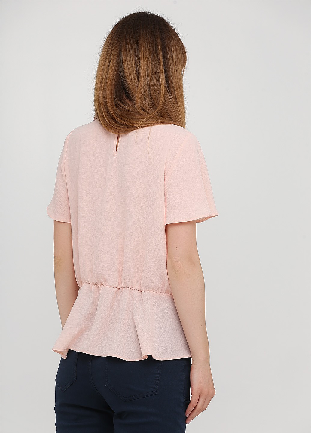 Розовая летняя блуза C&A