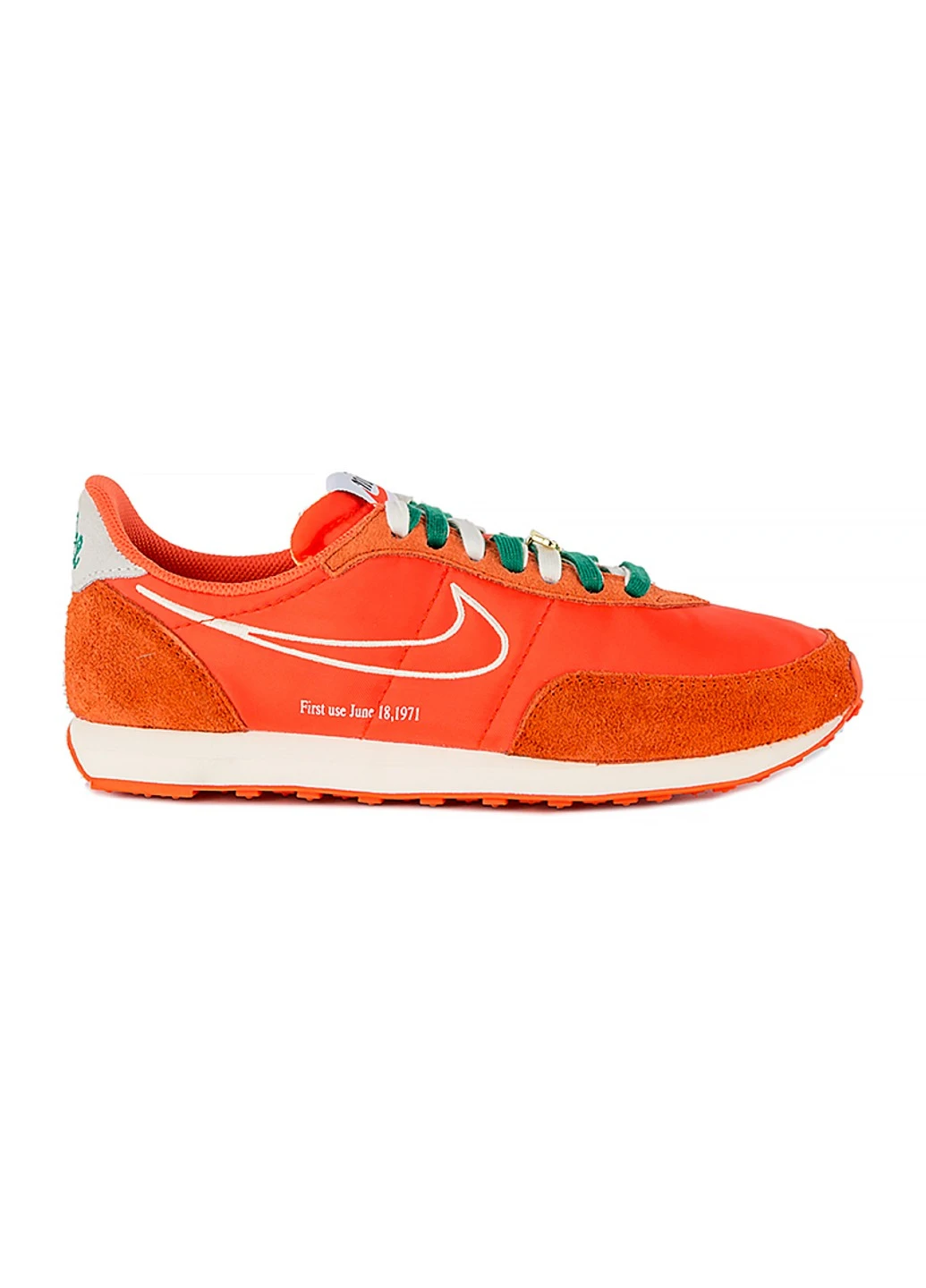 Помаранчеві кросівки waffle trainer 2 демісезон Nike