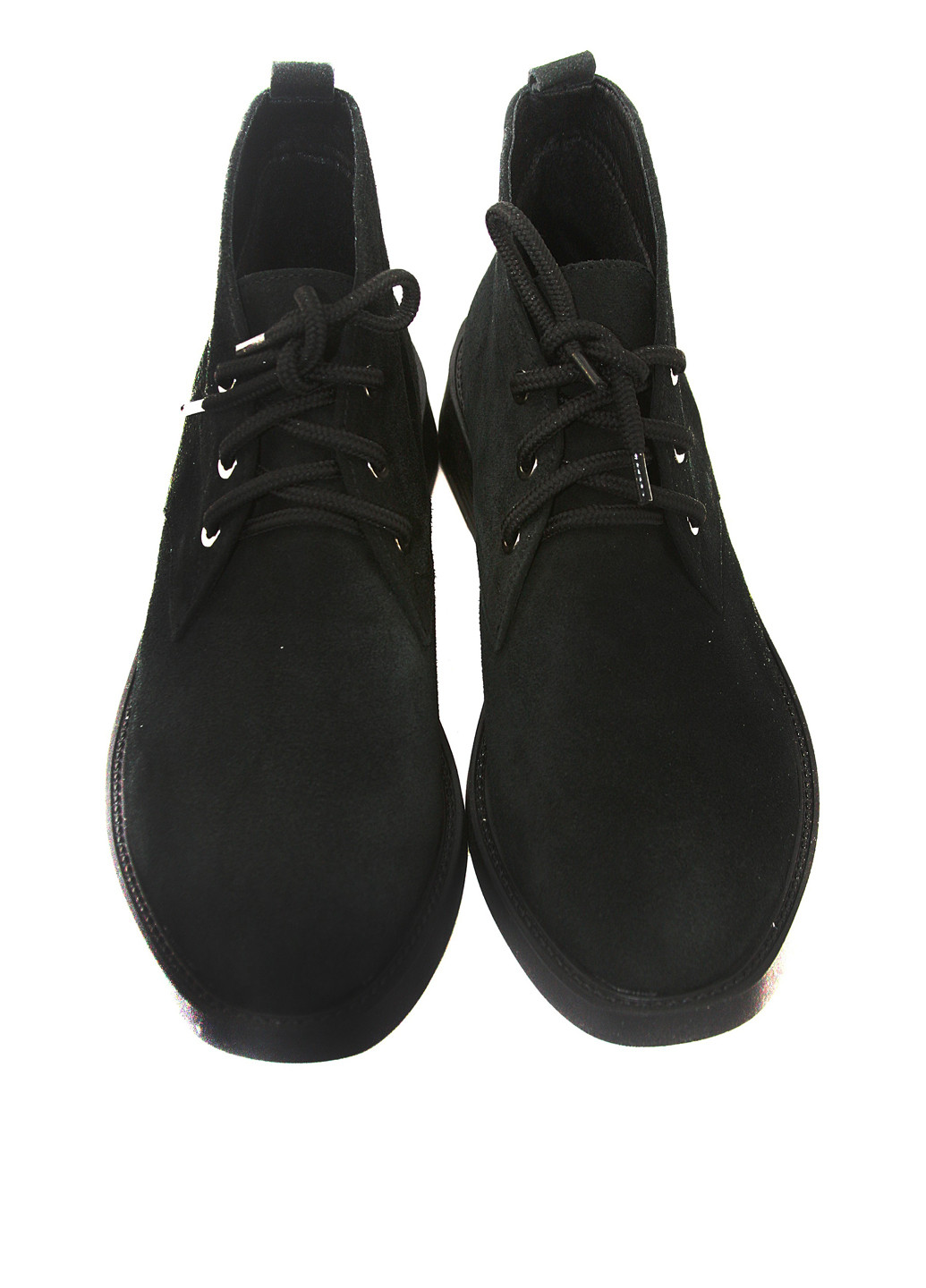 Осенние ботинки Mila без декора из натуральной замши