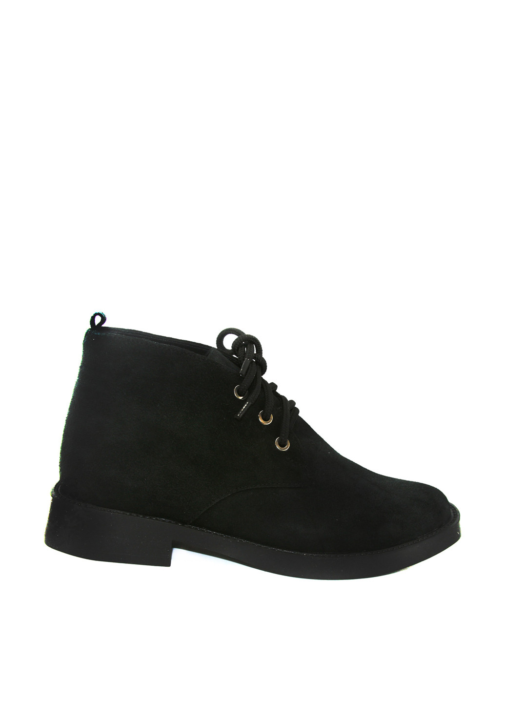 Осенние ботинки Mila без декора из натуральной замши