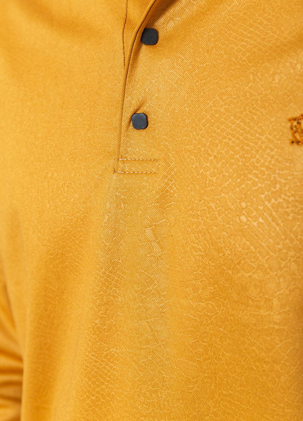 Светло-коричневая футболка-поло для мужчин Ager змеиный