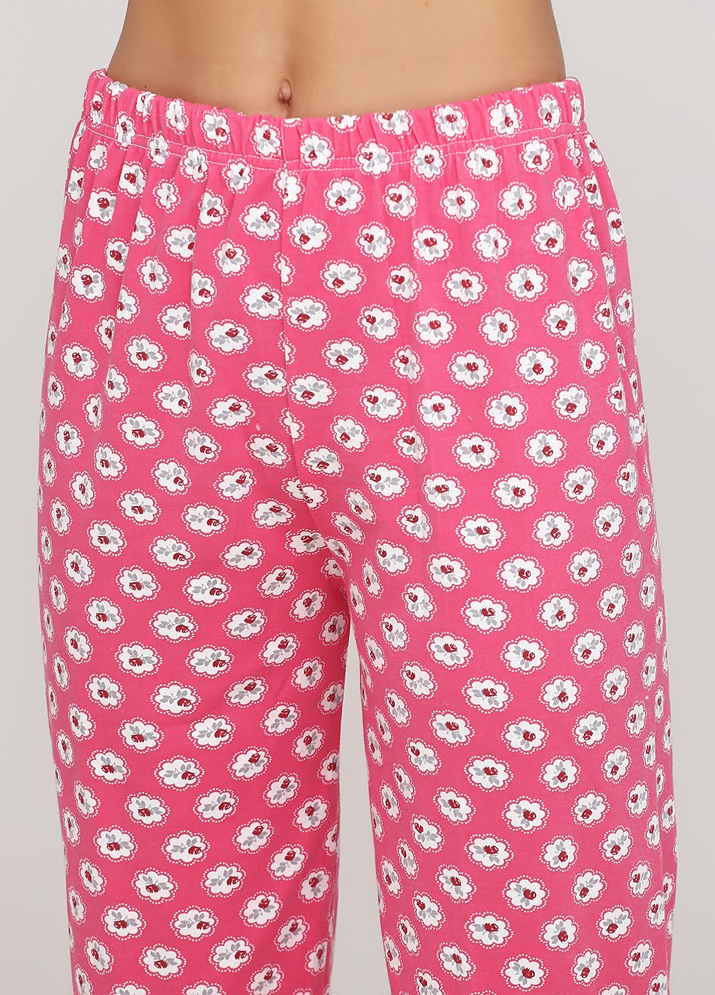 Коралловая зимняя комплект плотный трикотаж (свитшот, брюки) Glisa Pijama