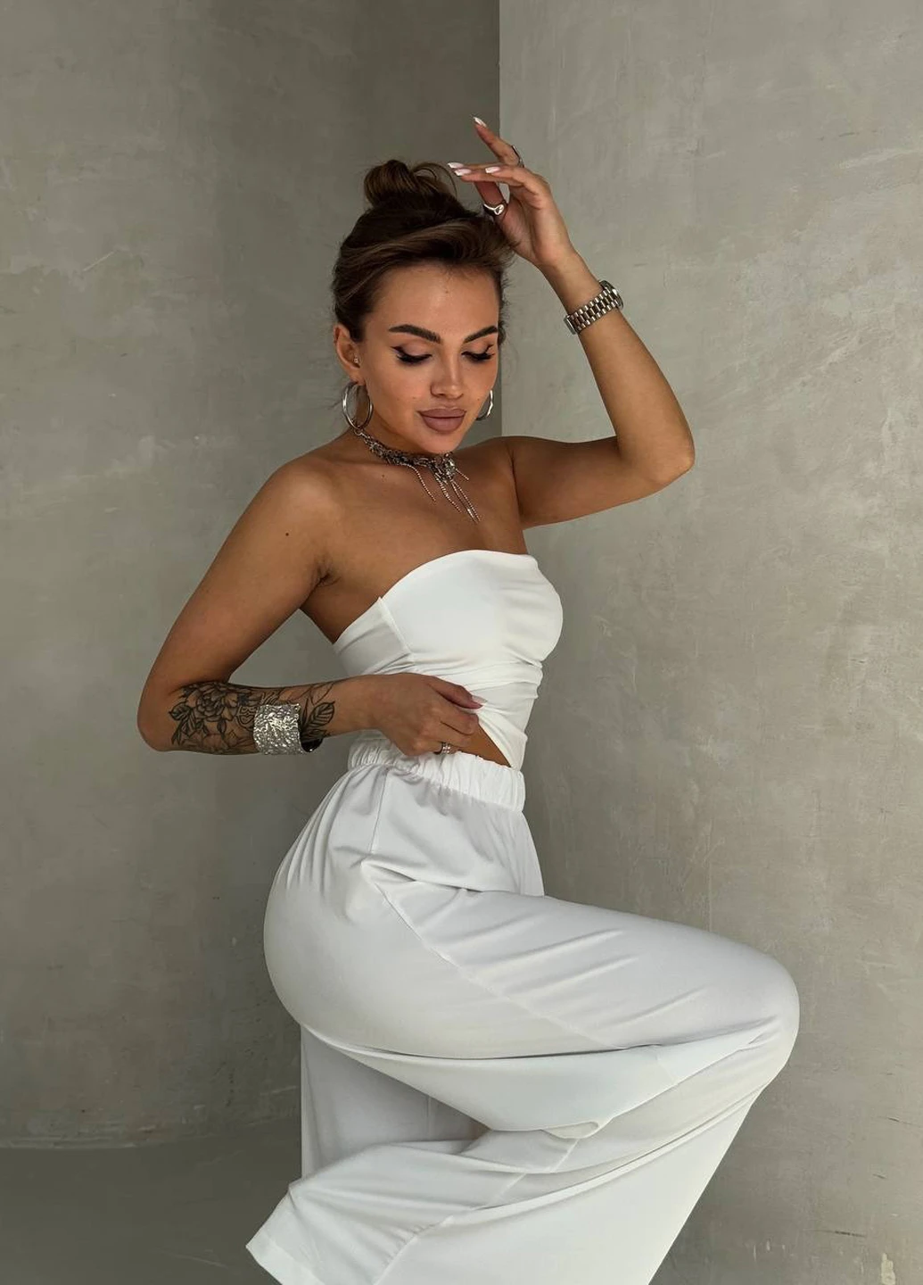 Костюм (кардиган, топ, штани) Fashion (340796117)