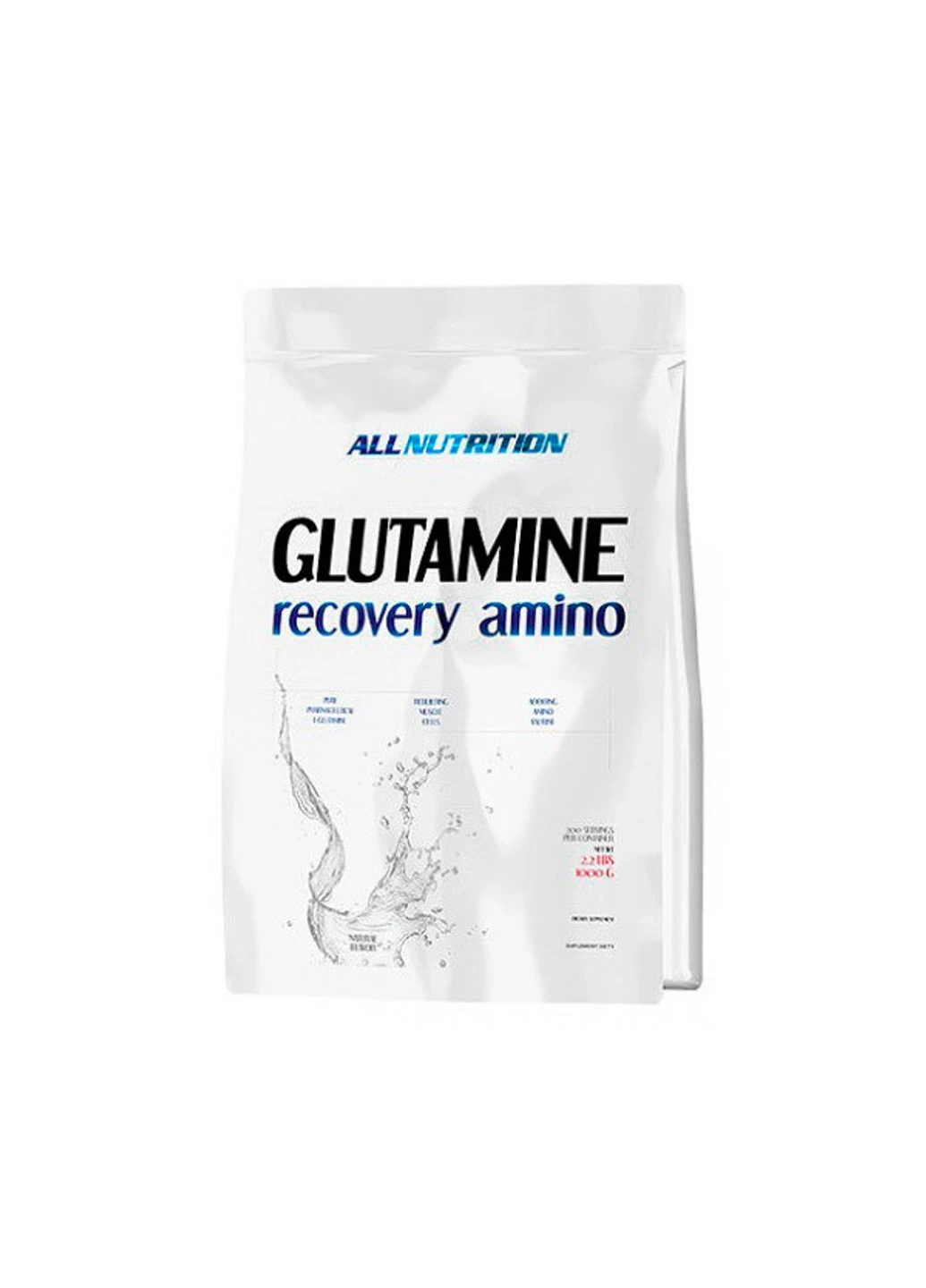Глютамін All Nutrition Glutamine 1 кг алл Нутришн orange Allnutrition (255363541)