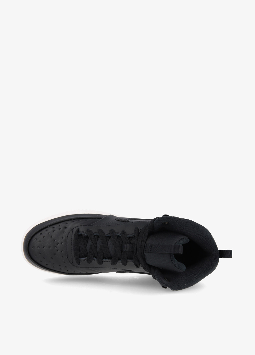 Черные демисезонные кроссовки Nike COURT VİSİON MİD WİNTERİZED