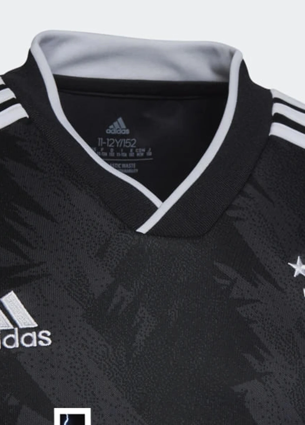 Чорна літня футболка adidas