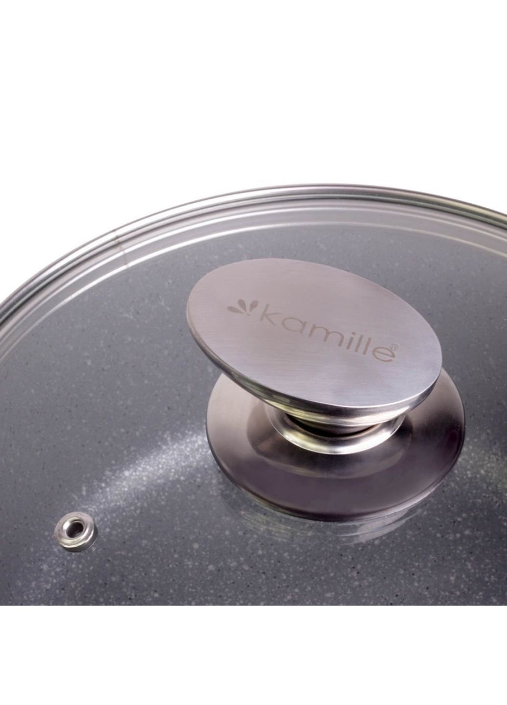 Кастрюля с крышкой KM-4426 6.5 л 28 см Kamille (253630020)