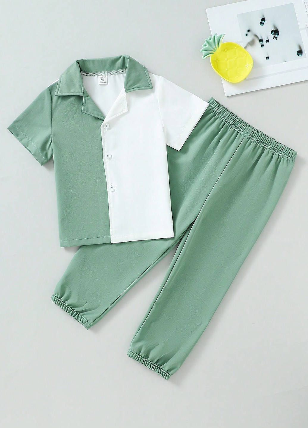 Комбінована всесезон піжама (сорочка, штани) сорочка + брюки SHEIN