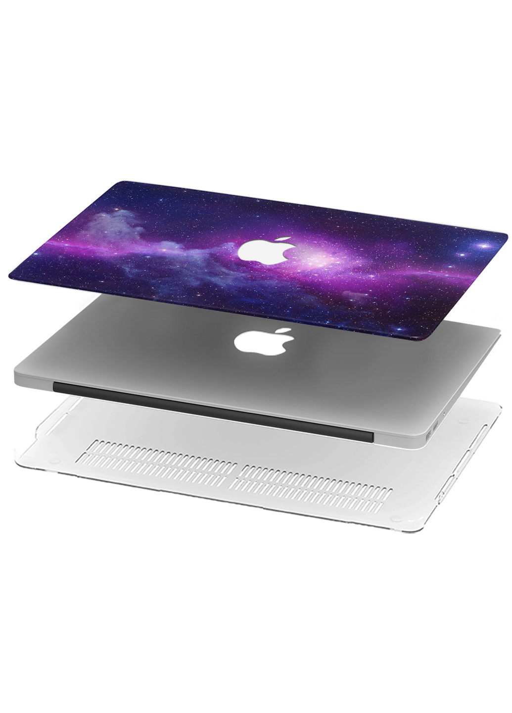 Чохол пластиковий для Apple MacBook Air 13 A1932 / A2179 / A2337 Всесвіт (Galaxy) (9656-2711) MobiPrint (219124360)