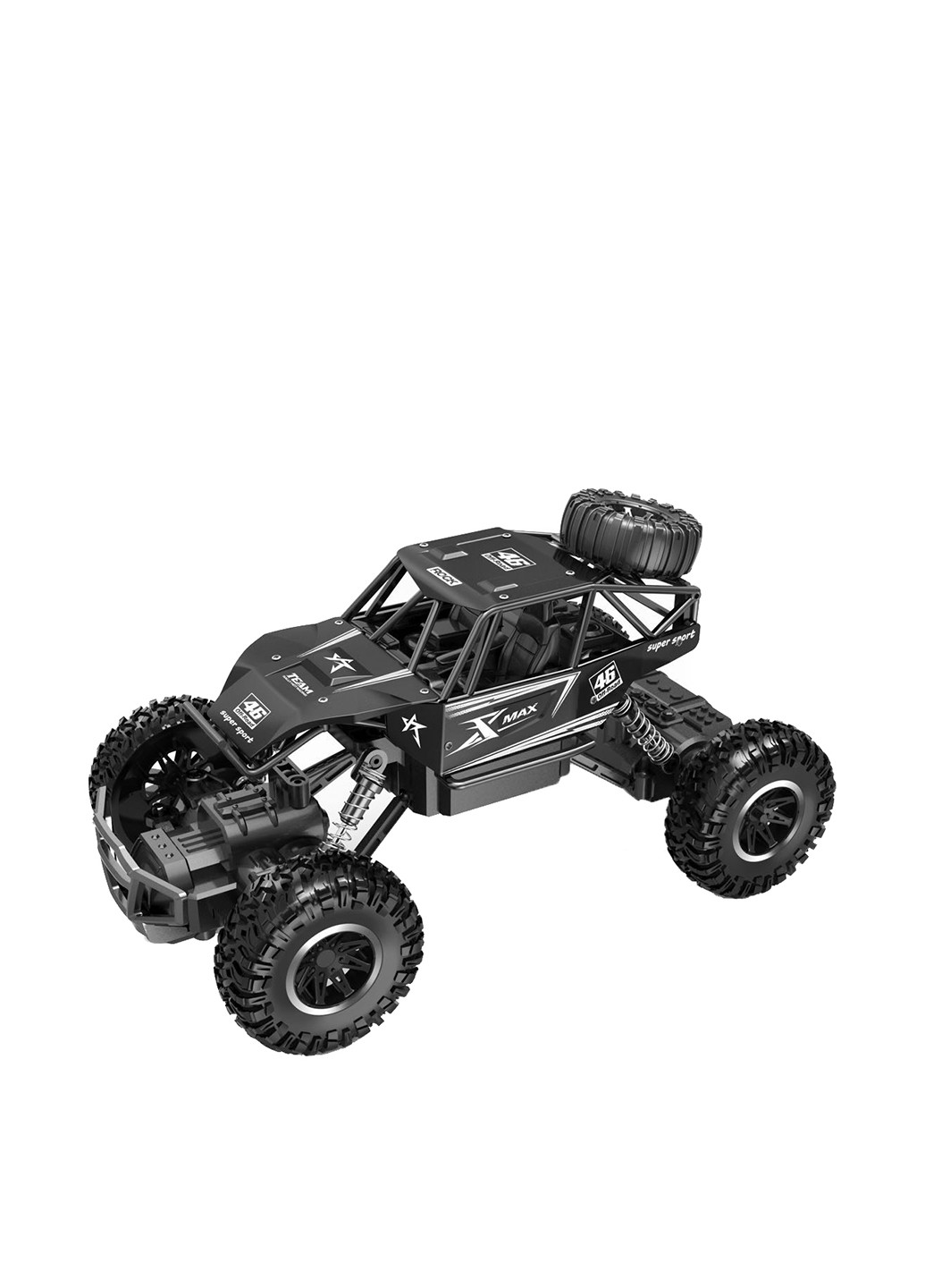 Автомобіль OFF-ROAD CRAWLER на р/в - ROCK SPORT (чорний, акумулятор). 3,6V, метал. корпус, 1:20) Sulong Toys (134644319)