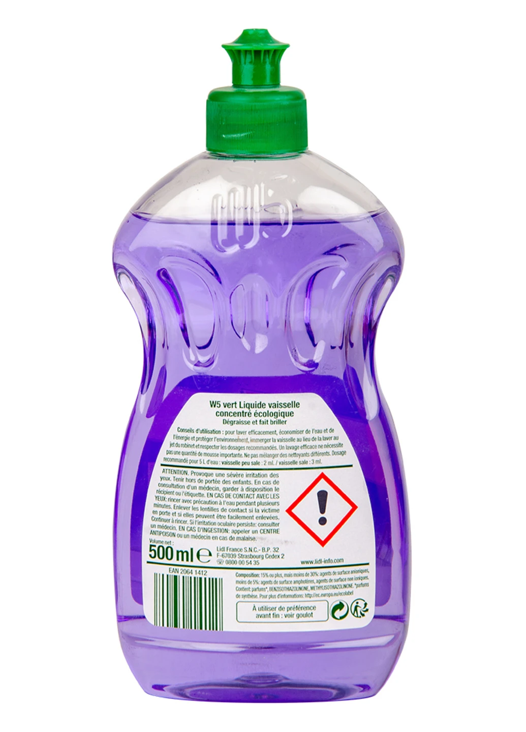 Еко-засіб для миття посуду Lavanda 500 мл W5 (234461705)