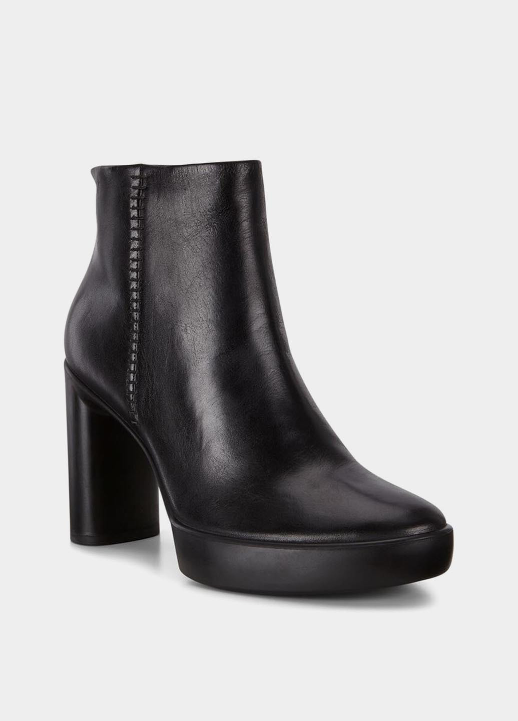 Черные демисезонная ботильоны Ecco
