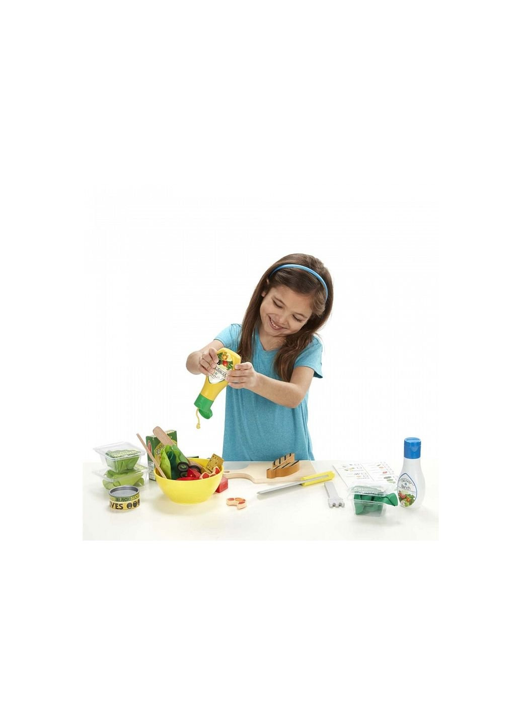 Ігровий набір Нарізка салату (MD19310) Melissa&Doug (254067988)