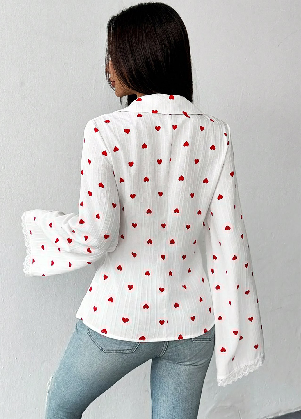 Белая блуза SHEIN