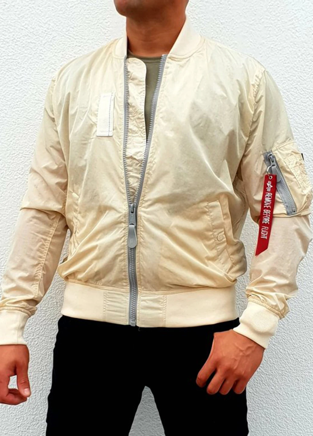 Бомбер Alpha Industries на блискавці (257299890)