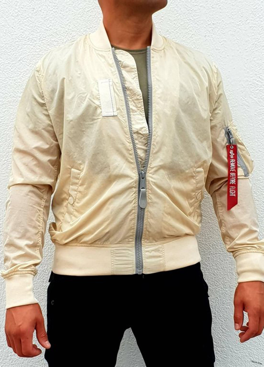 Бомбер Alpha Industries на блискавці (257299890)