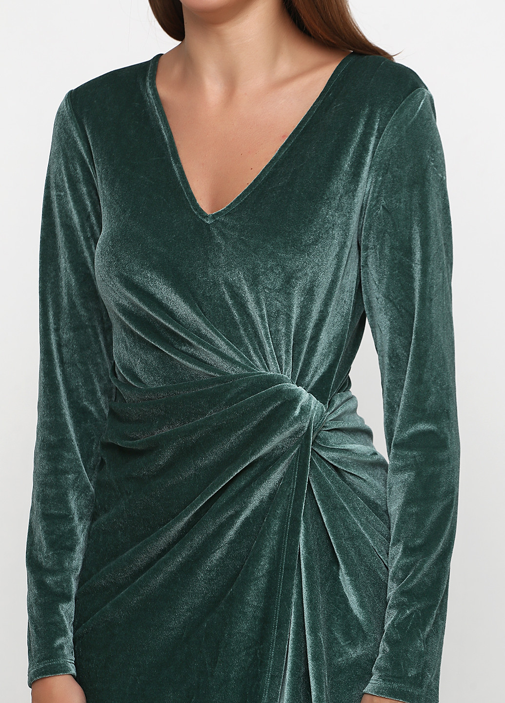 Зелена коктейльна сукня, сукня H&M