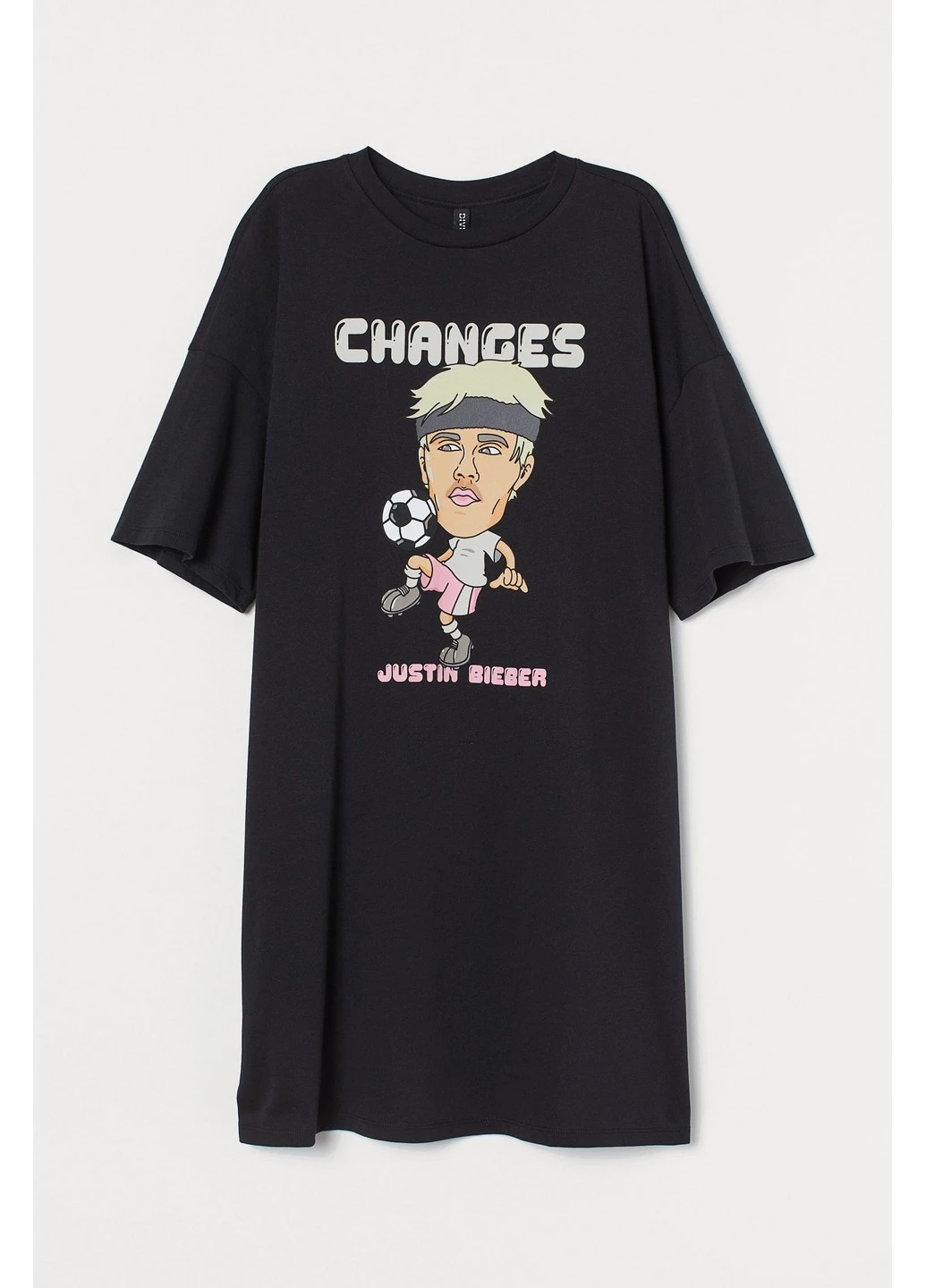 Чорна футболка H&M