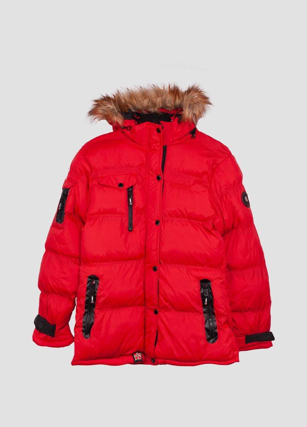 Червона зимня куртка Geographical Norway