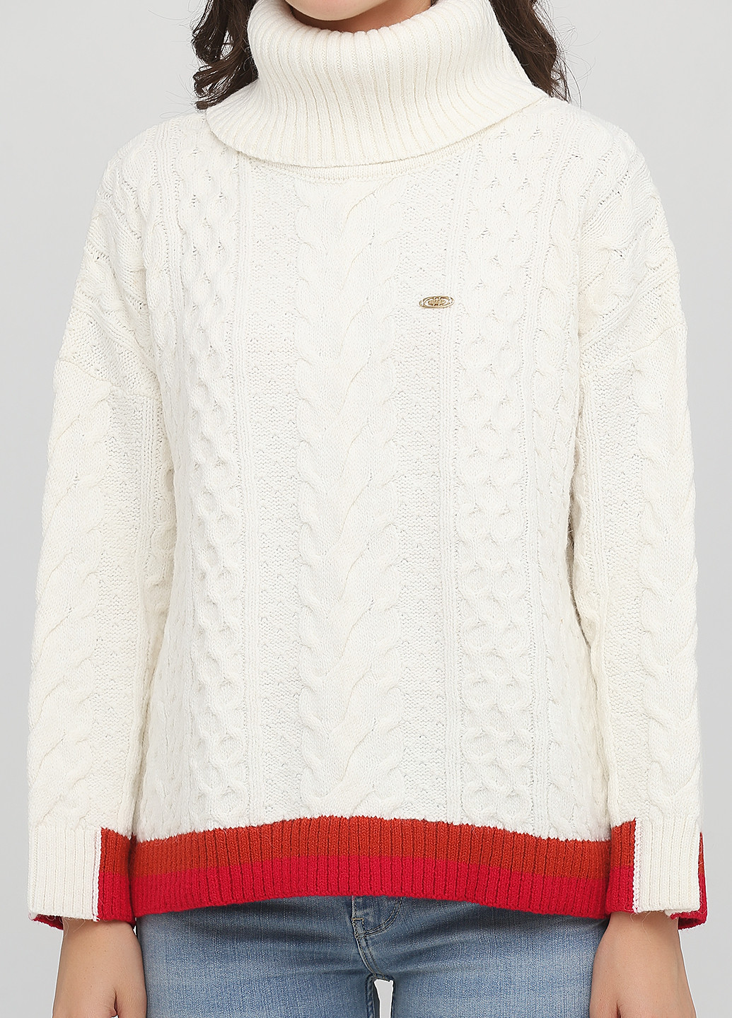 Белый демисезонный свитер U.s.polo assn.