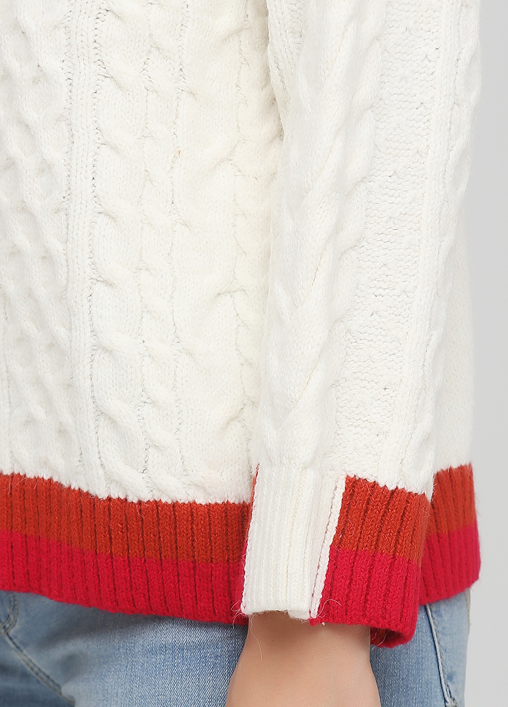 Белый демисезонный свитер U.s.polo assn.