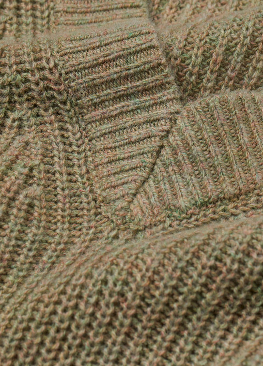 Сіро-зелений зимовий пуловер пуловер H&M