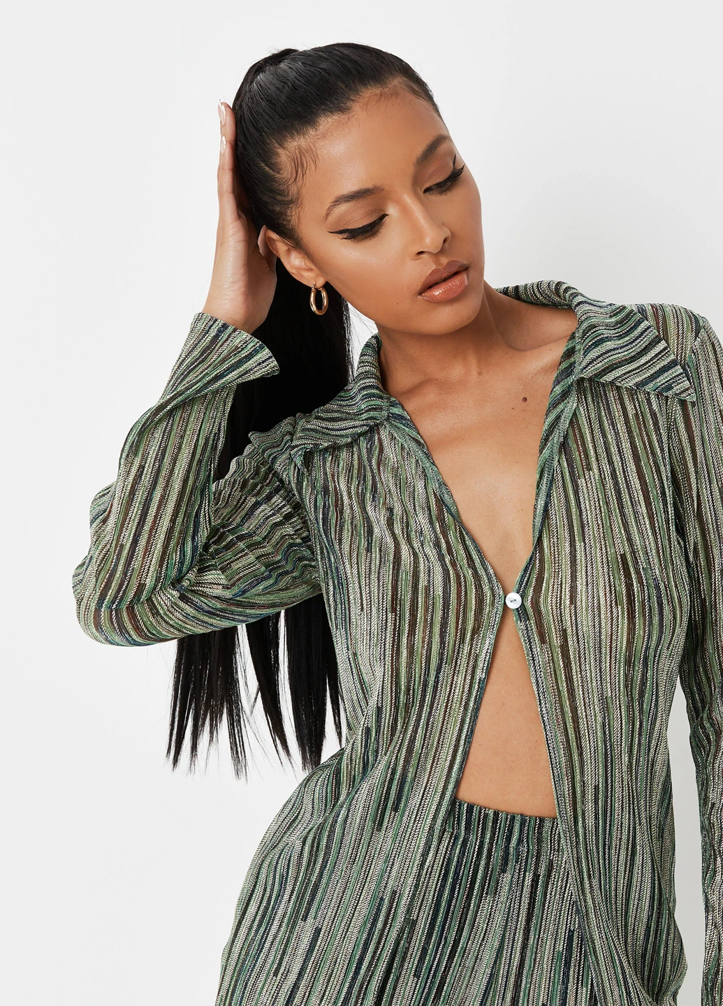 Комбинированная блуза Missguided