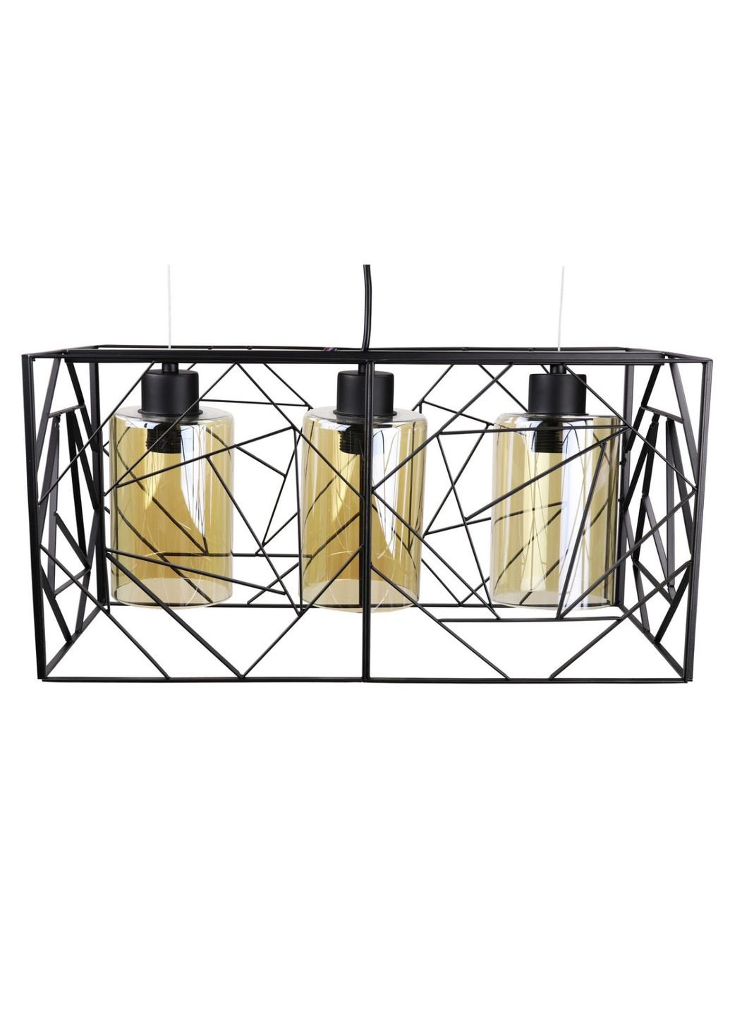 Люстра потолочная подвесная в стиле LOFT (лофт) 12120/3 Черный 30х24х48 см. Sunnysky (253630524)