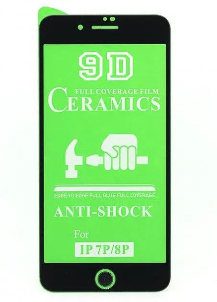 Керамічна плівка для телефону Ceramics iPhone 7/8/SE 2020(керамічна 9D)Чорне та Біле Apple iphone 7/ 8/se 2020 (255065410)