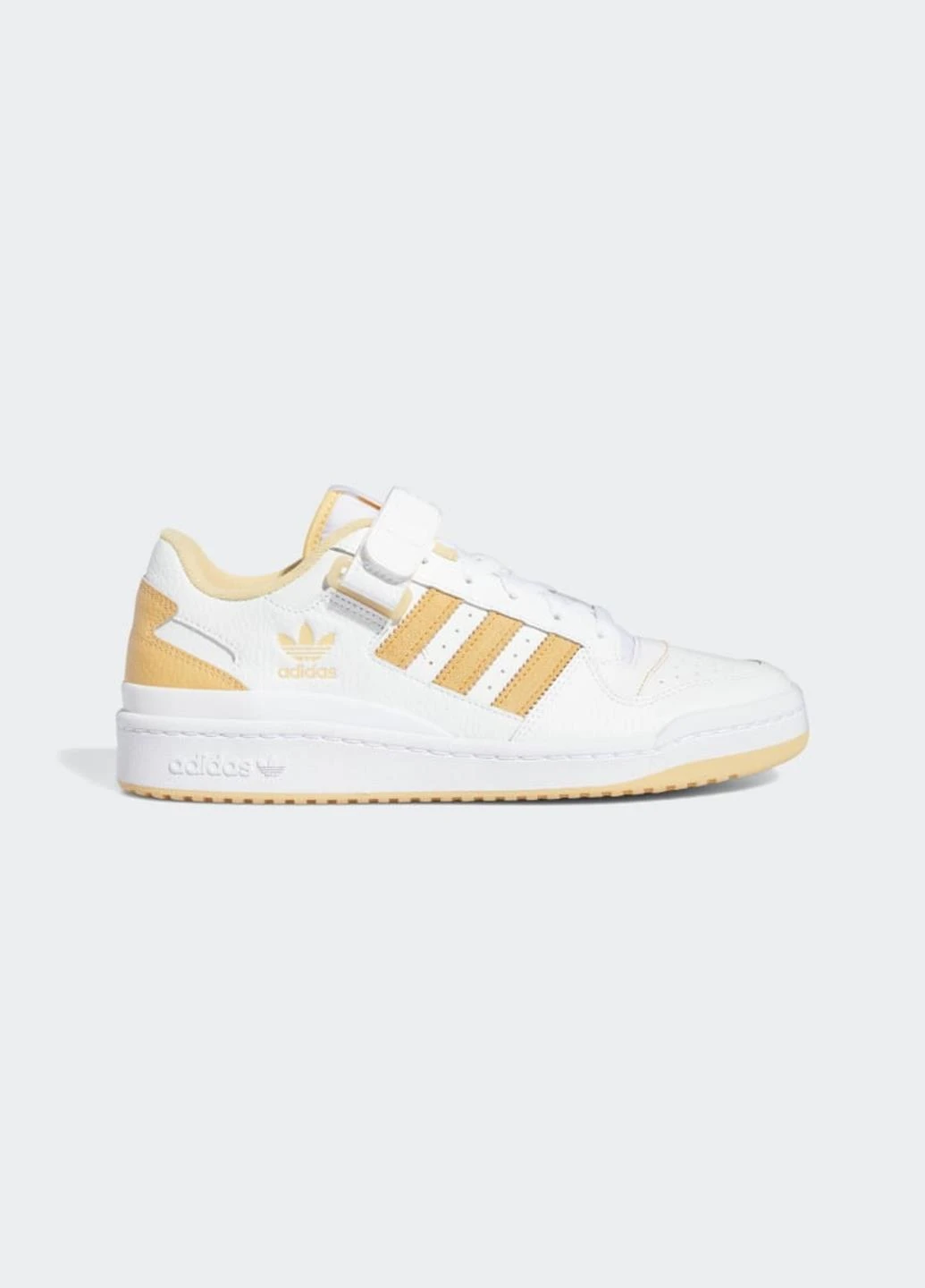Белые демисезонные кроссовки gy5833 adidas Originals Forum Low