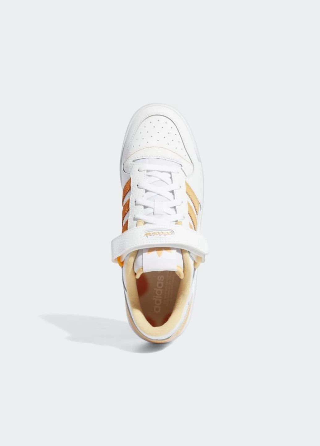 Белые демисезонные кроссовки gy5833 adidas Originals Forum Low