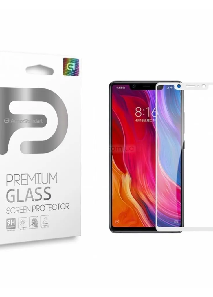 Стекло защитное для Xiaomi Mi 8 SE White (ARM52301) ArmorStandart (203962469)