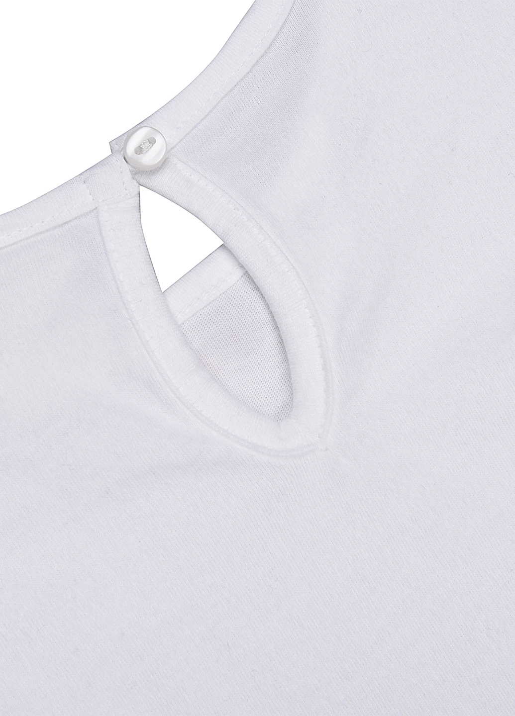 Белая летняя футболка H&M