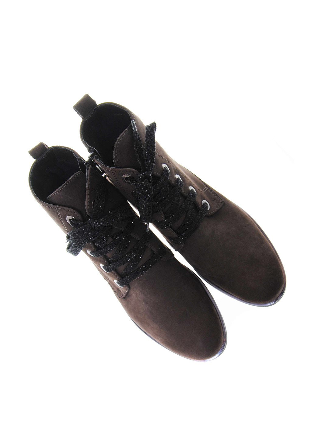 Осенние ботинки Flexx со шнуровкой из натурального нубука