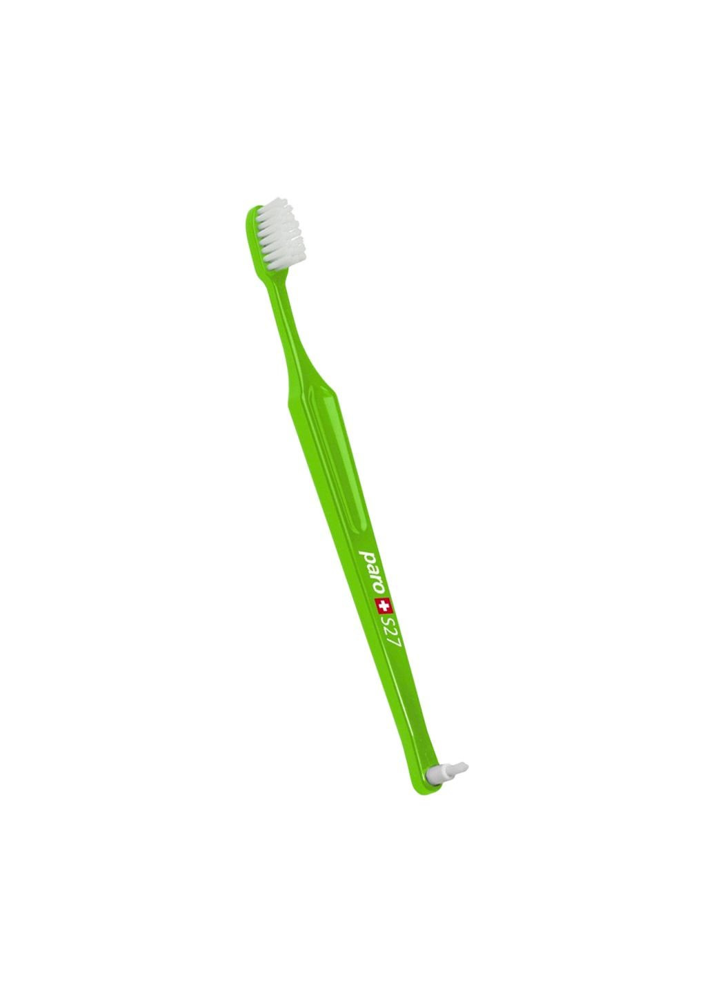 Детская зубная щетка S27 Esro AG мягкая зеленая (7.9746/3) Paro Swiss (254084232)