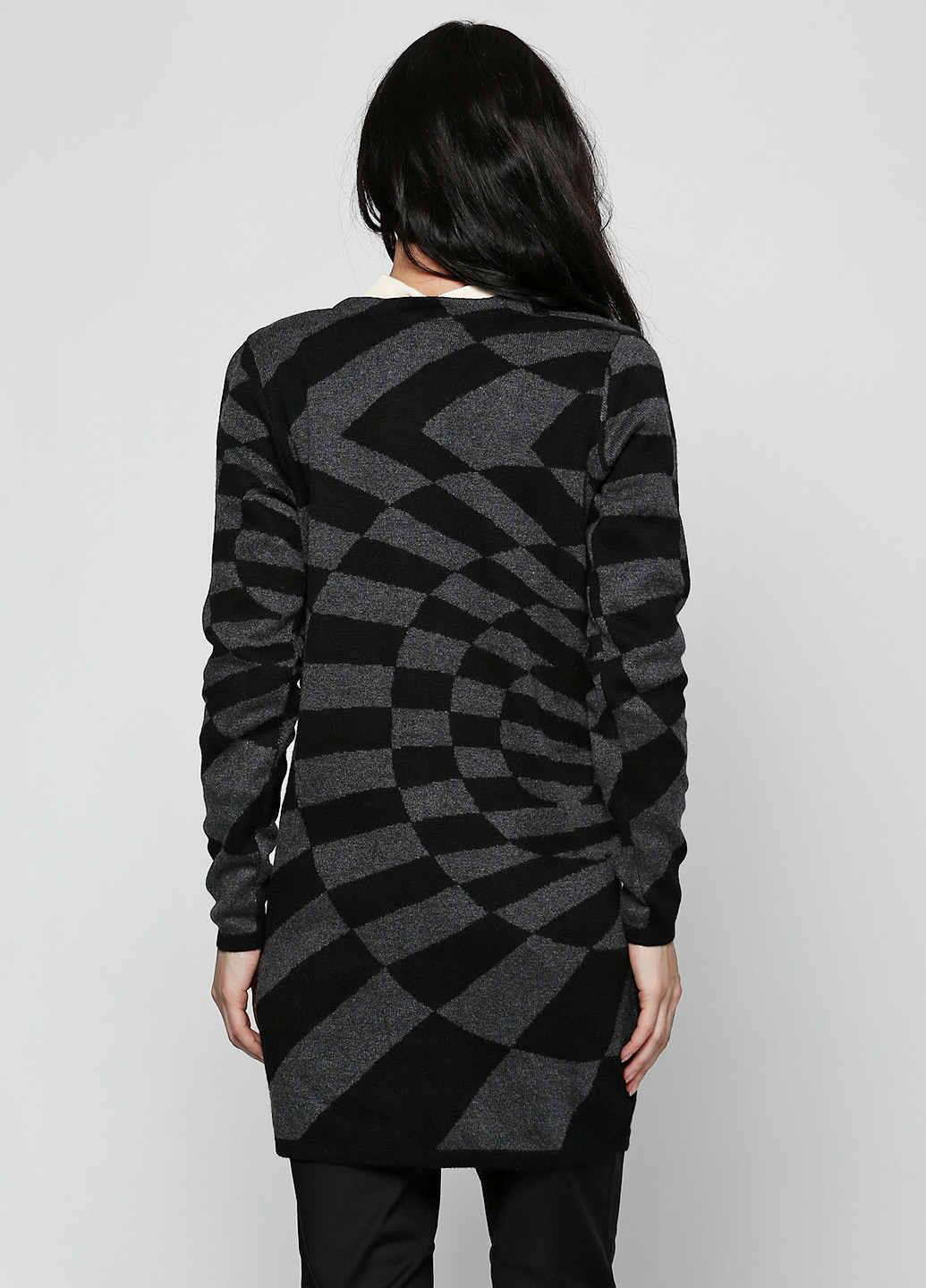 Серый демисезонный кардиган Numph