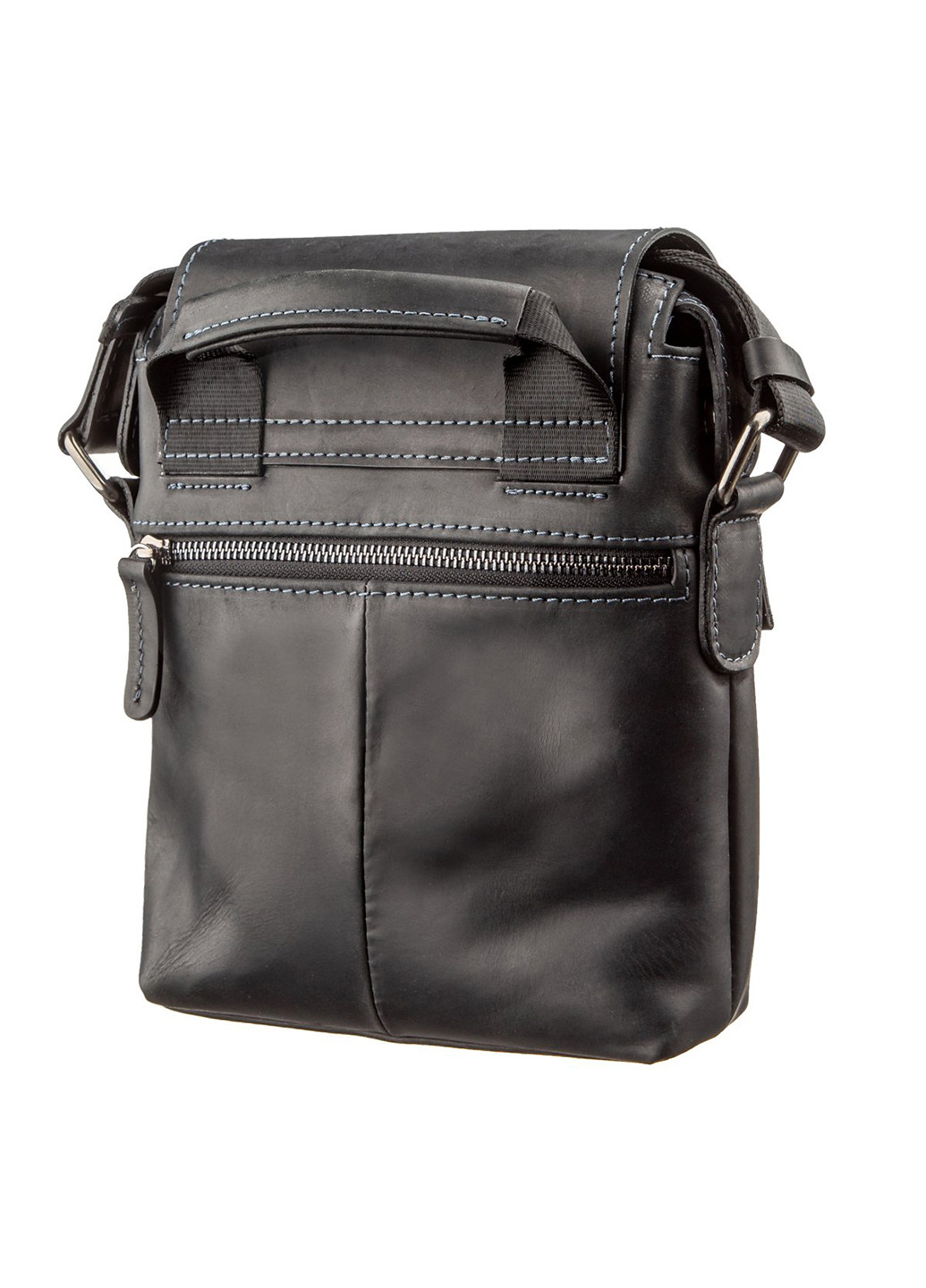 Мужская кожаная сумка 19х23х6 см Shvigel (252127405)