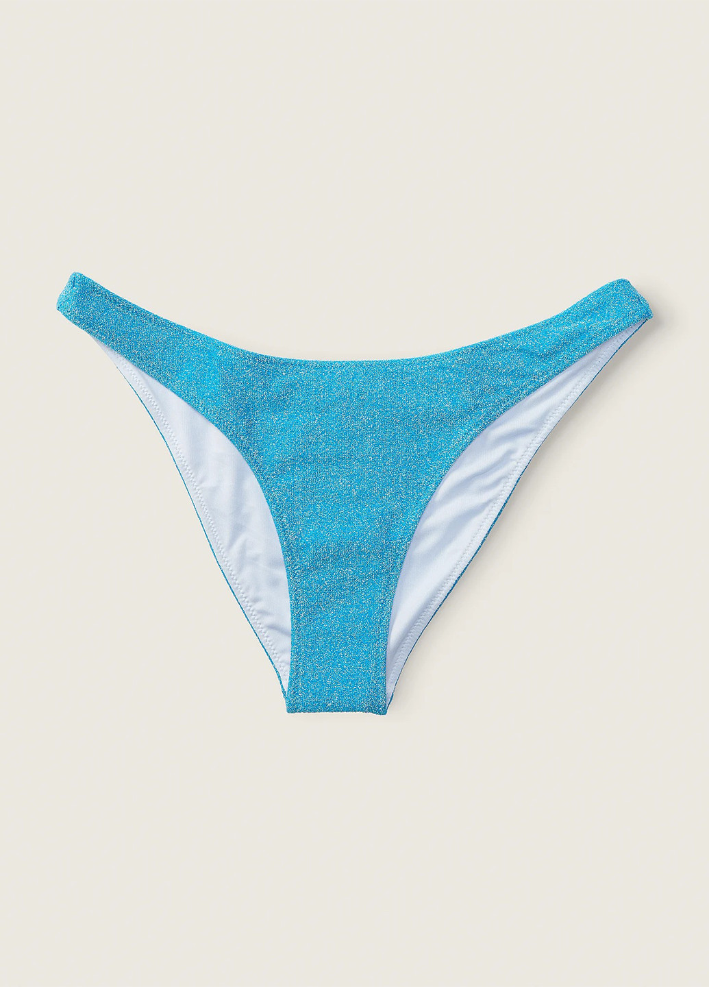 Голубой купальные трусики-плавки однотонные Victoria's Secret