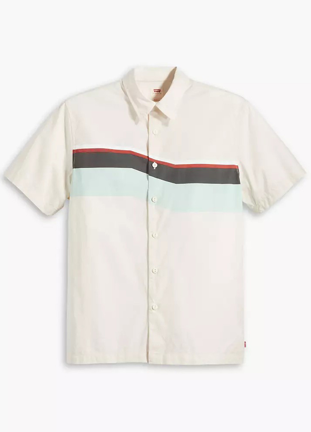 Молочная кэжуал рубашка однотонная Levi's