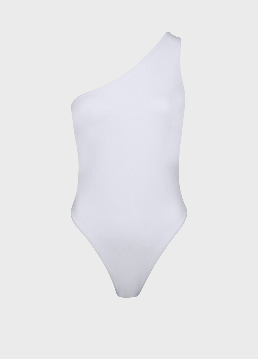 Білий літній купальник майо, суцільний Calvin Klein